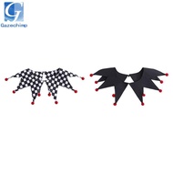 [Gazechimp] Halloween Clown Collar Premium Easy to Wear Jester Costume Accessories