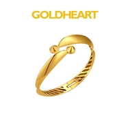 Goldheart 916 Gold Paragon Bangle