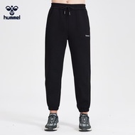 HUMMEL针织束脚裤男士2024新款秋冬运动休闲裤百搭宽松透气卫裤运动裤男 黑色 XL