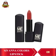 SIVANNA COLORS ENVY ME MATTEL LIPSTICK ซีเวนน่า คัลเลอร์ส เอนวี่ มี แมทท์ ลิปสติก 3.8กรัม(1pcs)