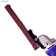 YOLO Angle Grinder Belt Sander, Abrasive Belt Sander Grinder Sand Belt|Multipurpose Polishing DIY Modified Electric Belt Sander Grinder Modification Tool