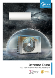 MIDEA 2.0hp Xtreme Dura MSXD-18CRN8 Air Cond Air Conditioner / MSAE-19CRN1 Aircond 冷气机