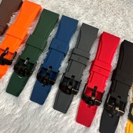 Alexandre Christie Silicone Rubber Watch Strap / Strap, Alexandre Christie Silicone Rubber Watch Str