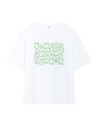 AIIZ (เอ ทู แซด) - เสื้อยืดผู้หญิงทรงโอเวอร์ไซส์ ลายกราฟิก Womens Oversized T-Shirts