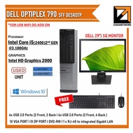 Dell Desktop Optiplex 790 , 9010 , 9020  Core i5 / i7(2nd / 3rd / 4th GEN )Full SET (CPU+MONITOR+KB+