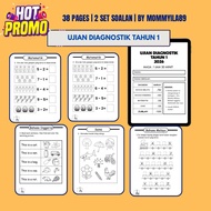 🟥 HOT SALE 🟥 UJIAN DIAGNOSTIK TAHUN 1 | KEMAHIRAN 3M | MEMBACA MENGIRA MENULIS