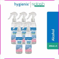 Hygienix^Kn~Germ-Kill?p~Alcohol?sk~with?Zx~Moisturizer?Js~Trigger?fJ~Spray?nN~250ml?Ro~Set of 5