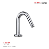 Karat Faucet ก๊อกเดี่ยวอ่างล้างหน้า (หมุนเปิด-ปิดน้ำที่ปากก๊อก) รุ่น KF-12-100-50