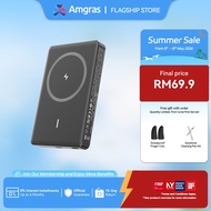 Amgras MagPower 825 3C Certification Magnetic PowerBank Wireless Charging Function Fast Charging 100