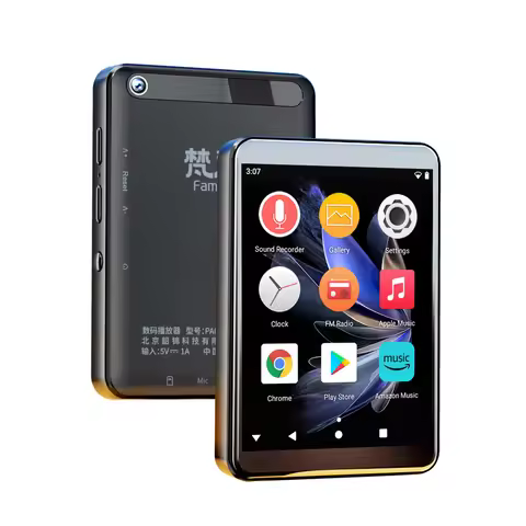 Famue 5MP Camera 2.83" Android 10 MP3/MP4 Player,Bluebooth16GB+64GB PA03Wi-Fi Play Store,Student Voi