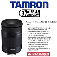 TAMRON 18-400MM F/3.5-6.3 Di II VC HLD LENS FOR CANON MOUNT NIKON MOUNT (3 YEARS WARRANTY) TAMRON TE