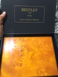 Bentley 賓利 原木錶盒