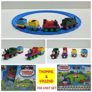 THOMAS Train Toy Car DIE CAST SET "THOMAS &amp; FRIEND" 1 Box Up To 4 Pieces With Track