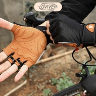 [Loviver] Cycling Cycling Gloves Half Finger Padded Cycling Sports Gloves Gloves