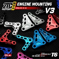 MESIN ENGINE MOUNTING ENGINE MOUNTING ENGINE BRACKET NINJA R SS M KIS CNC BY 2TC FACTORY
