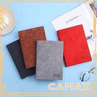 CMAX 2024 Agenda Book, with Calendar A5 Diary Weekly Planner, Mini Pocket To Do List English Notepad School Office