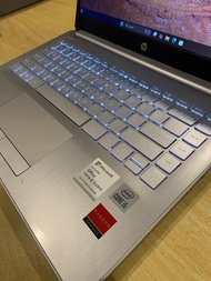laptop Hp 14s Intel core i5 gen 10 Ram 8gb Ssd 1tb Vga double Intel dan radeon / laptop second