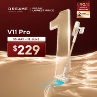 【NEW】Dreame V11 Pro Cordless Vacuum Cleaner | Lightweight & Powerful | Brush Head with Blue Light | 