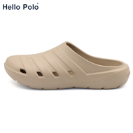 Hello Polo รองเท้าแตะ รองเท้าหัวโต ระบายอากาศ กันลื่น เบาสบาย พื้นหนา คลายเมื่อยเท้า สําหรับผู้หญิง และผู้ชาย เหมาะกับฤดู HP8019