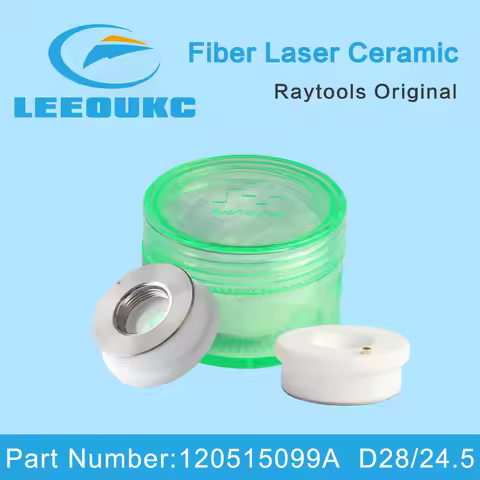 LEEOUKC Raytools Original Laser Ceramic Dia.28mm Nozzle Holder 120515099A For Raytools Fiber Laser C