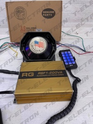 กล่องเสียงลำโพง GENUING PARTS RG RSF1-200 VA 200 W 12 V ลำโพงกลม เหลี่ยม (ใหม่ล่าสุด)