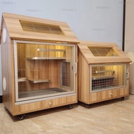 Hamster Cage Oversized Squirrel Solid Wood Ecological Board Villa Pet Dating Cabinet Cage