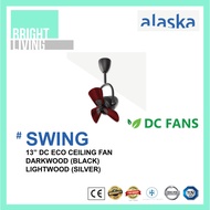 Alaska Swing 13" DC Ceiling Fan with Remote Control