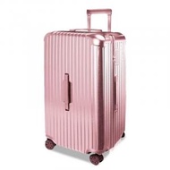 全城熱賣 - 32吋玫瑰金加厚防刮拉鍊款行李箱