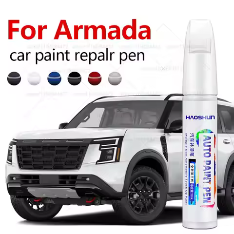 Car Paint Repair Pen For 2004-2025 Nissan Armada Paint Scratch Repair Accessories White QAC Silver K