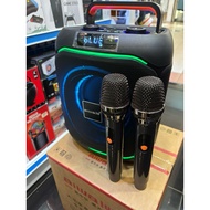 AIWA K6 Bluetooth Karaoke Speaker | Dual Wireless Mic | LED Light