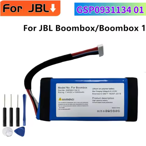 New GSP0931134 01 Battery For JBL Boombox Boombox 110000mAh Li-ion Battery For Boombox1 Boombox 1 Pl