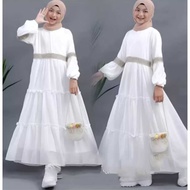 Girls' Party Dress Eid al-Fitr Gsmis Children's Games Tanggung Famis Kidz Latest Modern Hamis Latest