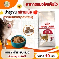 Royal Canin อาหารแมวสูตร FIT กระสอบ 10กก