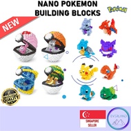 ⭐SG SALES⭐ Nano Building Blocks/ Pokemon Nano Building Blocks/ Pikachu Charmander Mewtwo