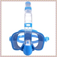 (UMEZ) Snorkel Mask Foldable Diving Mask Set with System and Camera Mount Anti-Fog Professional Snor