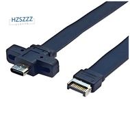 USB3.2 Gen2x2 Board Line Type-E Terminal Type-C Front C Mother 10G/20Gbps Flat Wire