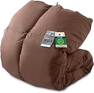 Iris Plaza PAA24RP031A Duvet, 90% White Duck Down, Filling: 2.2 lbs (1 kg), Made in Japan, 4 Stars,