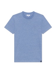 AIIZ (เอ ทู แซด) - เสื้อยืดคอกลมผู้ชายผ้ามูลิเน่มีกระเป๋าปะด้านหน้า Men’s Mulinee Pocket T-Shirts