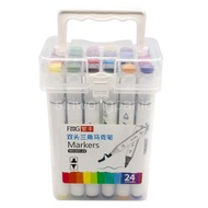 Pen Marker 2 Heads 24 Colors EDU Model No.501-24