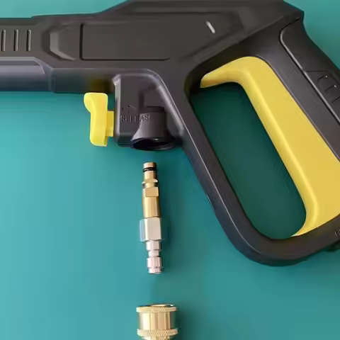 NEW High Pressure Washer Accessories 1/4 Quick Connector Anti-Tangle Adapter Connect Hose And Water 