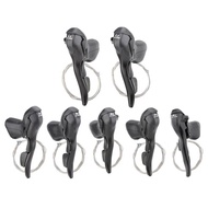 microNEW Shifters Dual Control Levers Finger Dial Road Bike 2 3X7 8 9 10 11 Speed Shifter Conjoined 