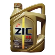SK ZIC X9 5W-40 Fully Synthetic Motor Oil ( 4 Liters ) For Gas and Diesel Engines