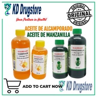ACEITE DE MANZANILLA 60ML ACEITE DE ALCAMPORADO 60ML/ 120ML