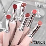 New Gogo Bear Flow Heart Solid Lip Gloss Lip Lacquer Water Light Thin and Glittering Lipstick Glass 