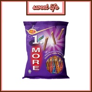 360G WIN2 1.MORE MINI WAFER BERGULUNG DISALUTI COKLAT CHOCOLATE COATED WAFER ROLLS(toon)