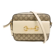 GUCCI 塗層帆布Horsebit 1955 Small肩背袋