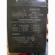 Lianfenghe6V4AH 3-FM-4 Lead-Acid Battery Children's Car Dedicated Battery Electric Toy Car Battery