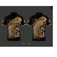 New design CZ-USA logo 3D all print polo shirt (new custom name)