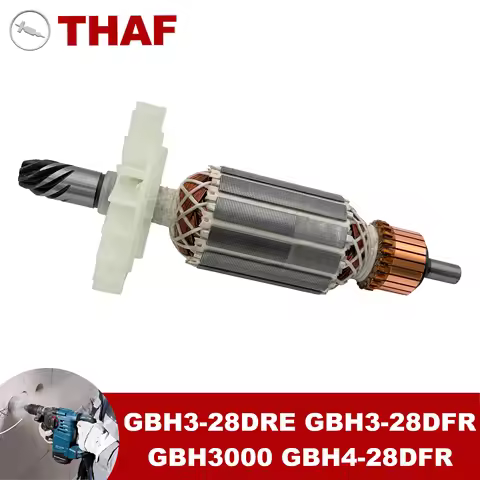 AC 220V 240V GBH3-28DRE GBH3-28DFR Armature Rotor For BOSCH Hammer Drill Spare Parts Rotary Hammer B