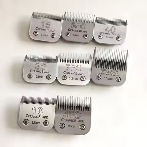 7FC/5FC/4FC/3FC Detachable A5 Blades Japanese Stainless Steel For with Andis, Conair, Laube, Oster, 